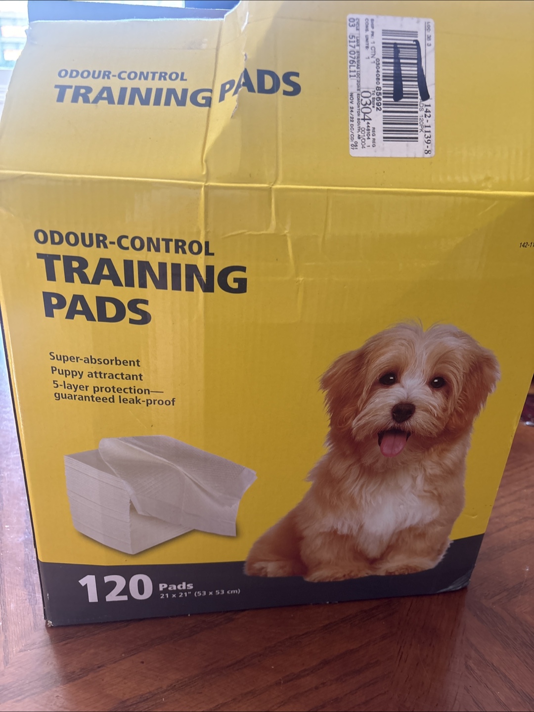 Odour-Control Training Pads - 115 Count