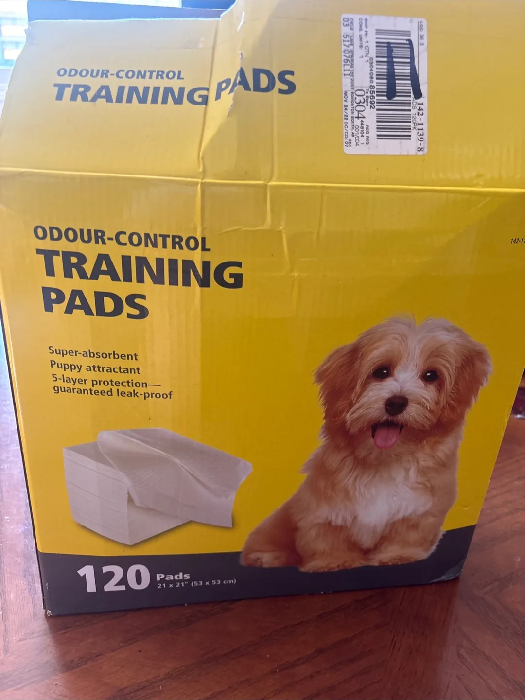 Odour-Control Training Pads - 115 Count