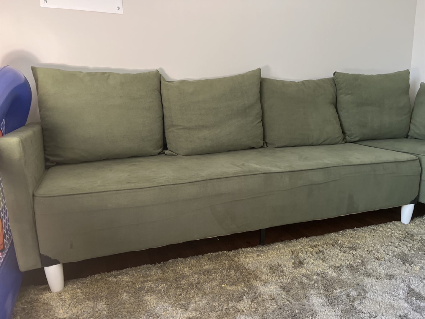 Green Sectional Sofa - photo 5