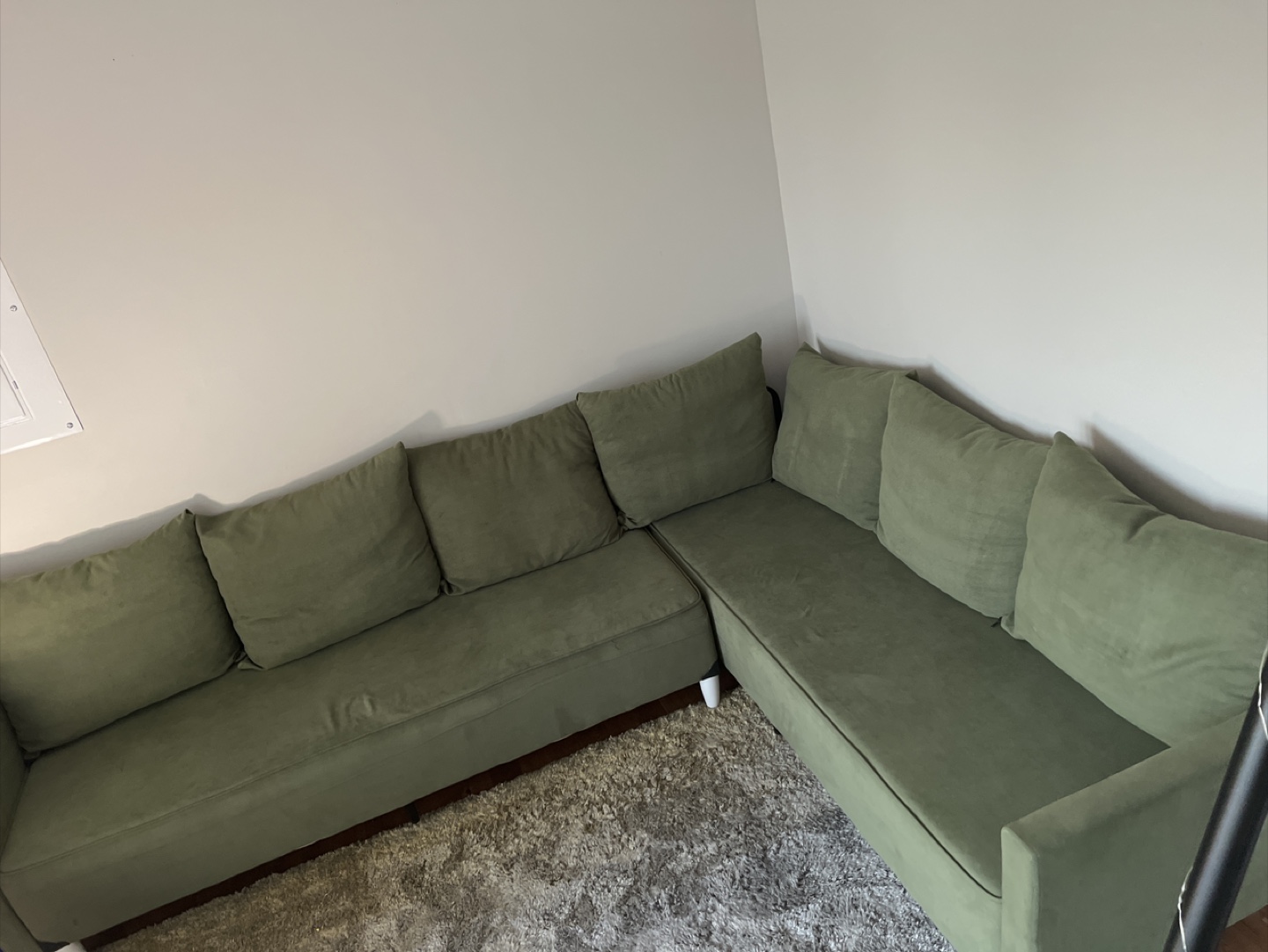 Green Sectional Sofa - photo 3