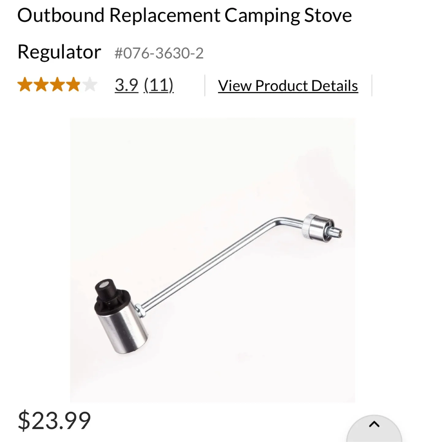 Outbound Propane Regulator - NEW image indicator(3)
