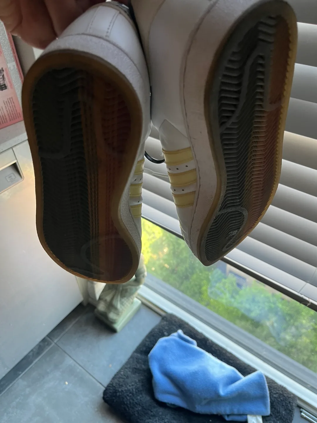 Adidas Superstar White Sneakers - Size 11.5 limited Edition image indicator(6)