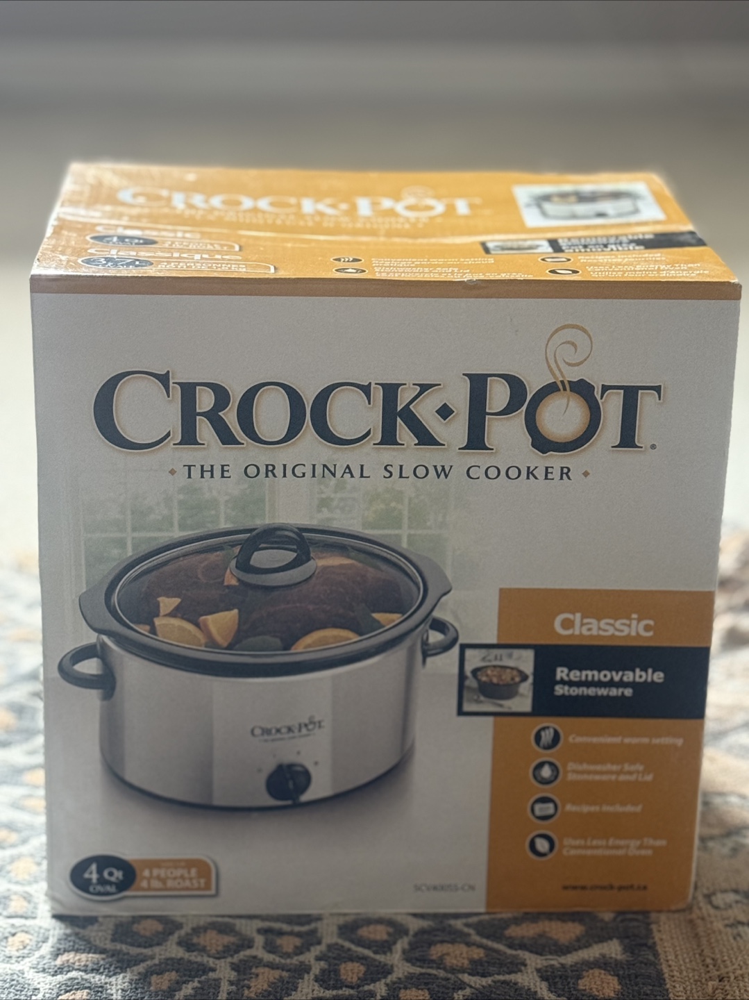 Crock-Pot The Original Slow Cooker - 4 Quart