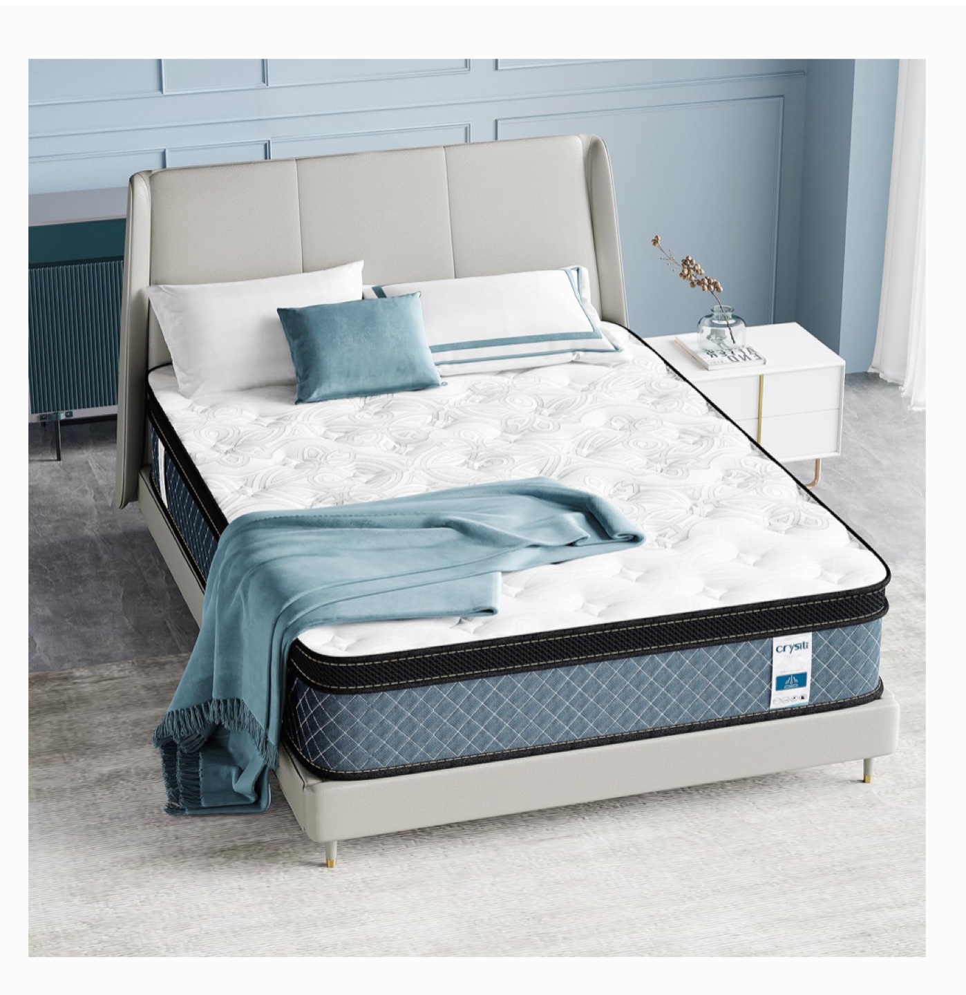 Queen size memory foam mattress