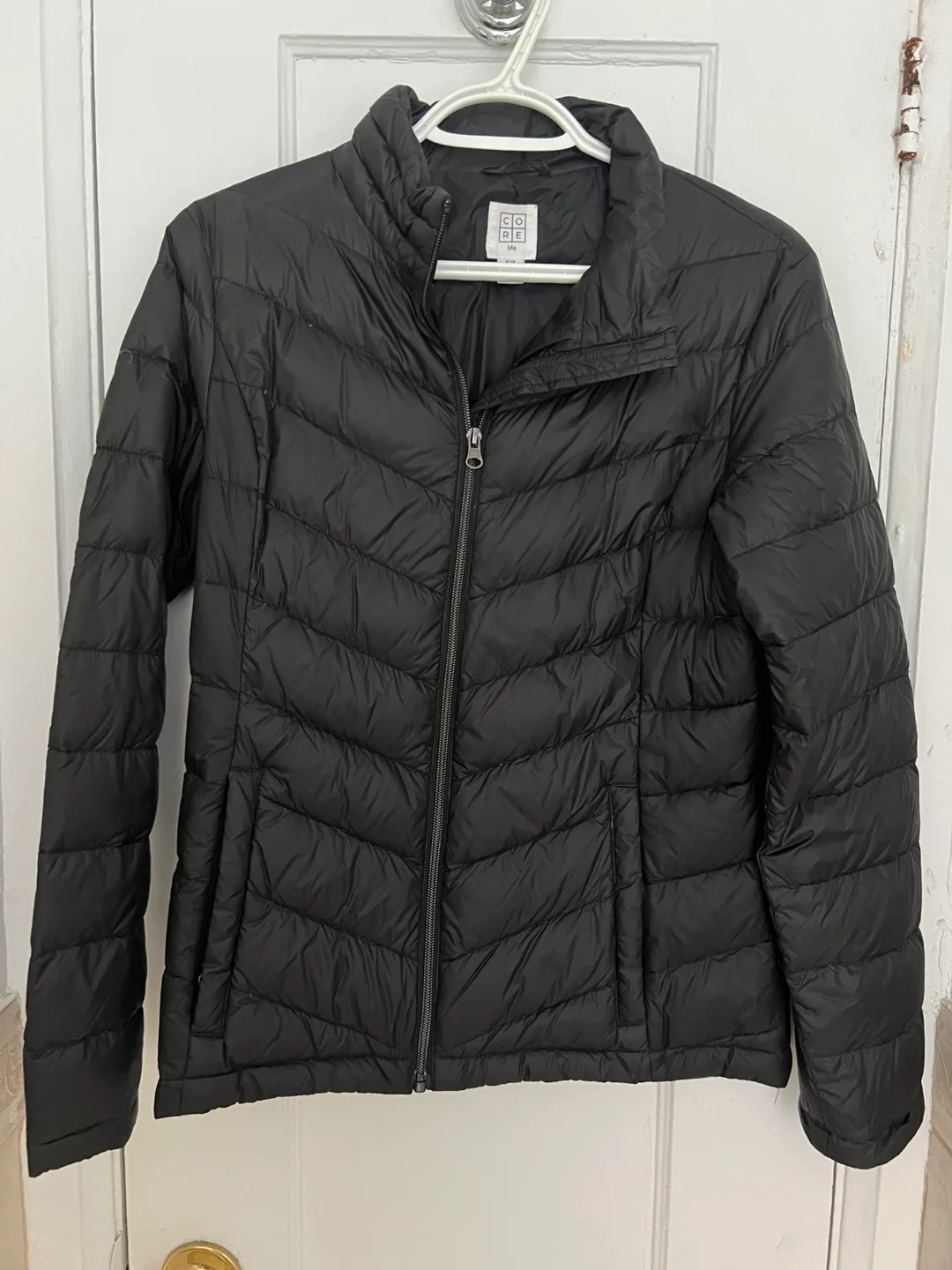 Core Life Black Puffer Jacket - Small thumbnail