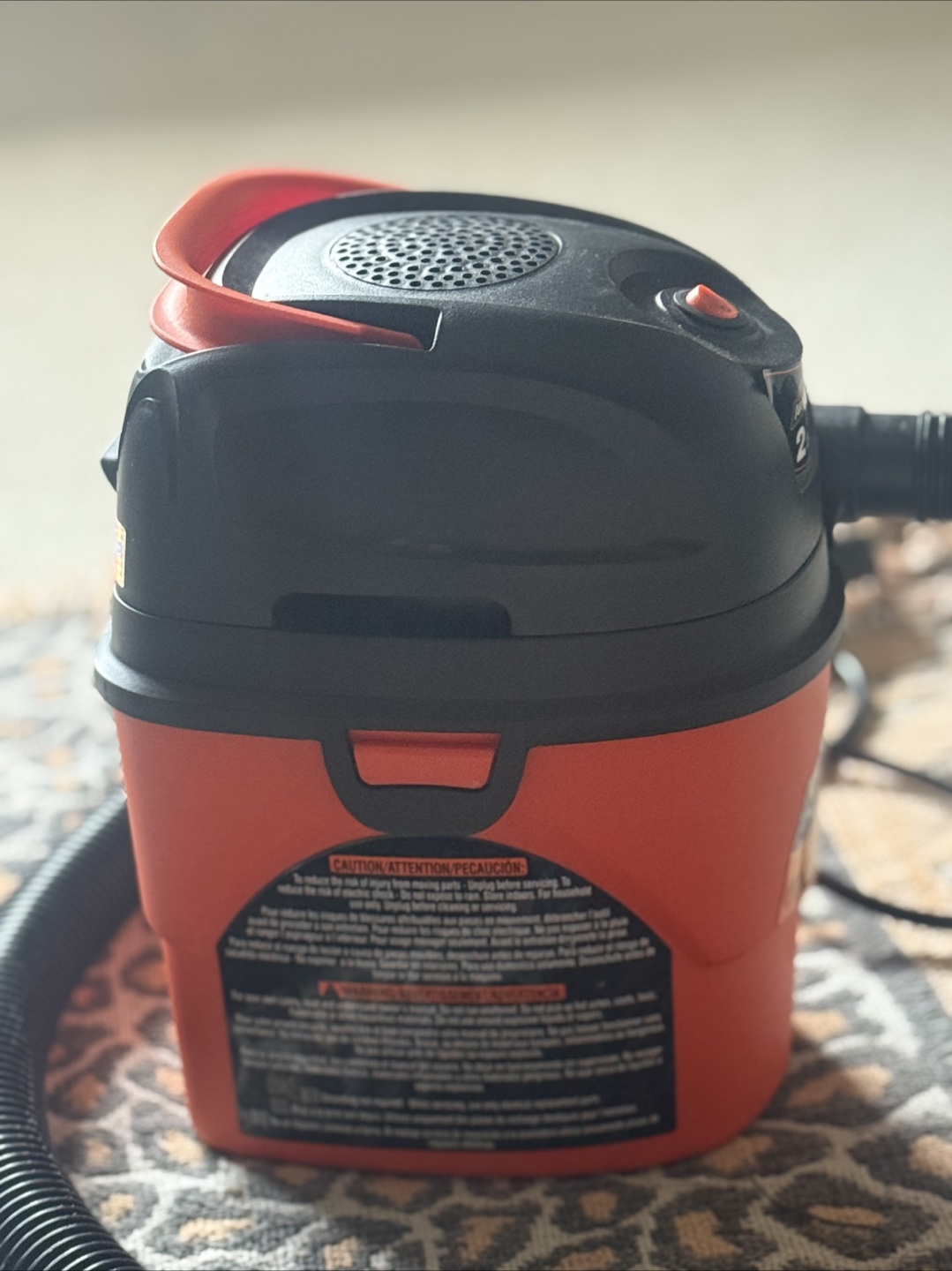 Armor All AA155 2 Peak HP Wet/Dry Vacuum - photo 2