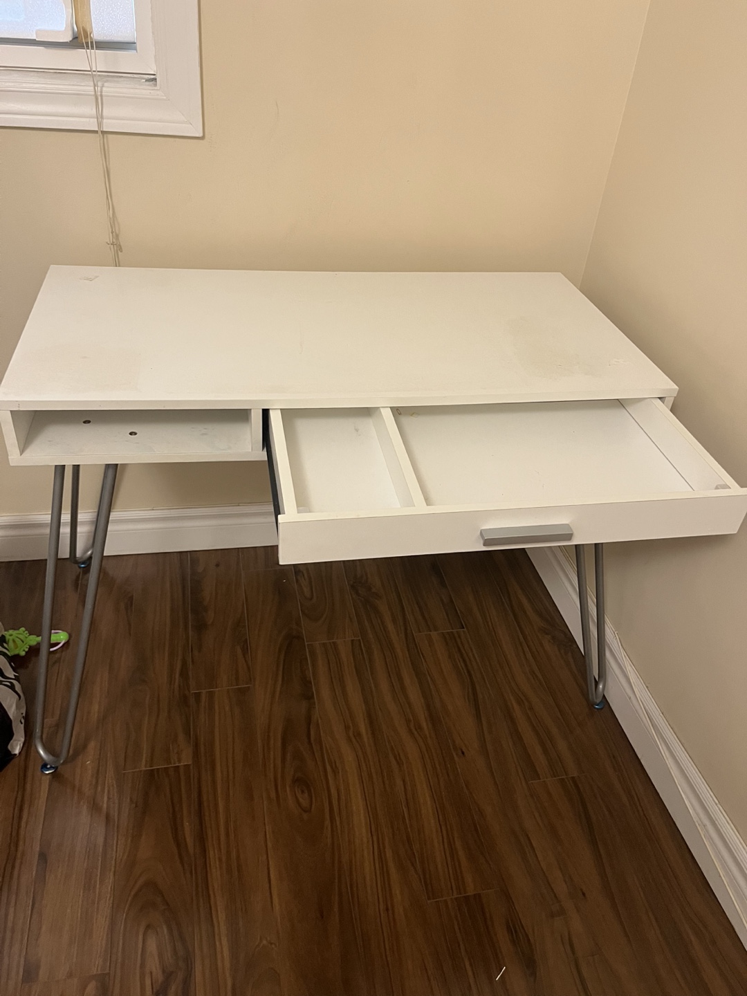 SHW Home Office Desk - White - photo 2