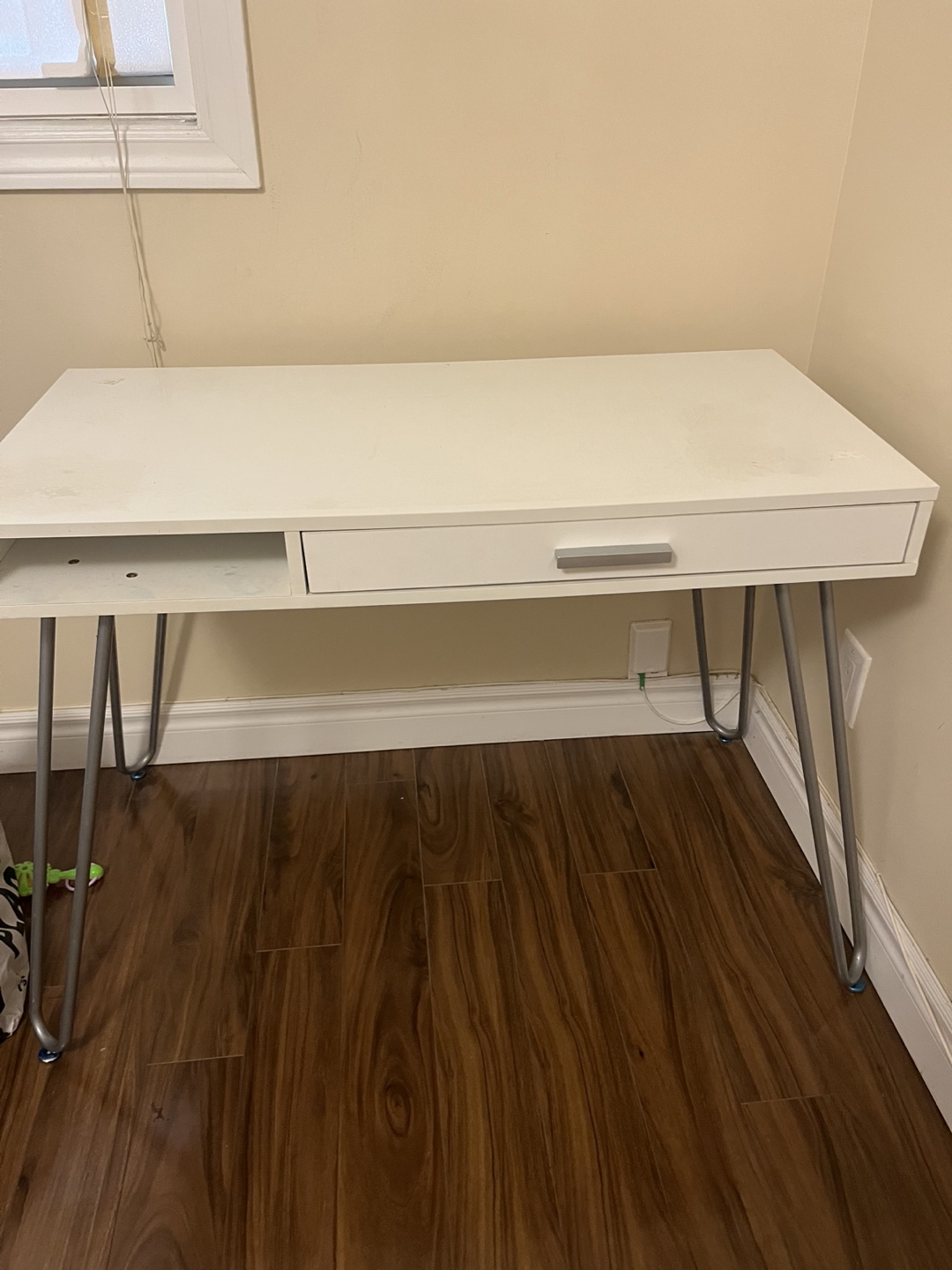SHW Home Office Desk - White - photo 3