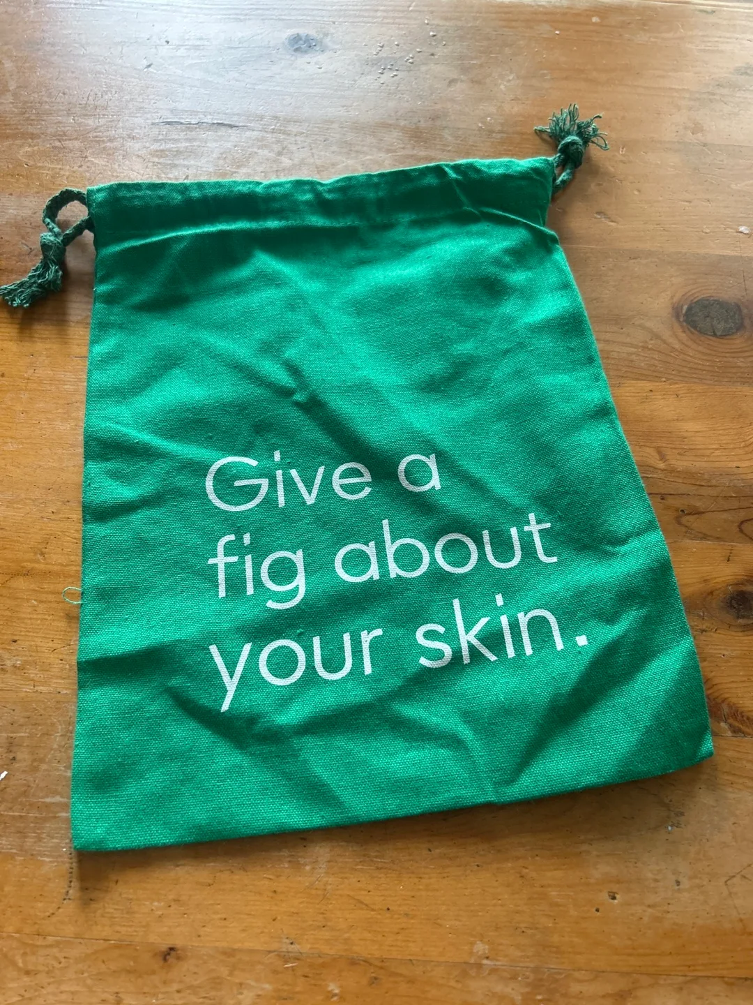 Formula Fig Green Drawstring Bag thumbnail