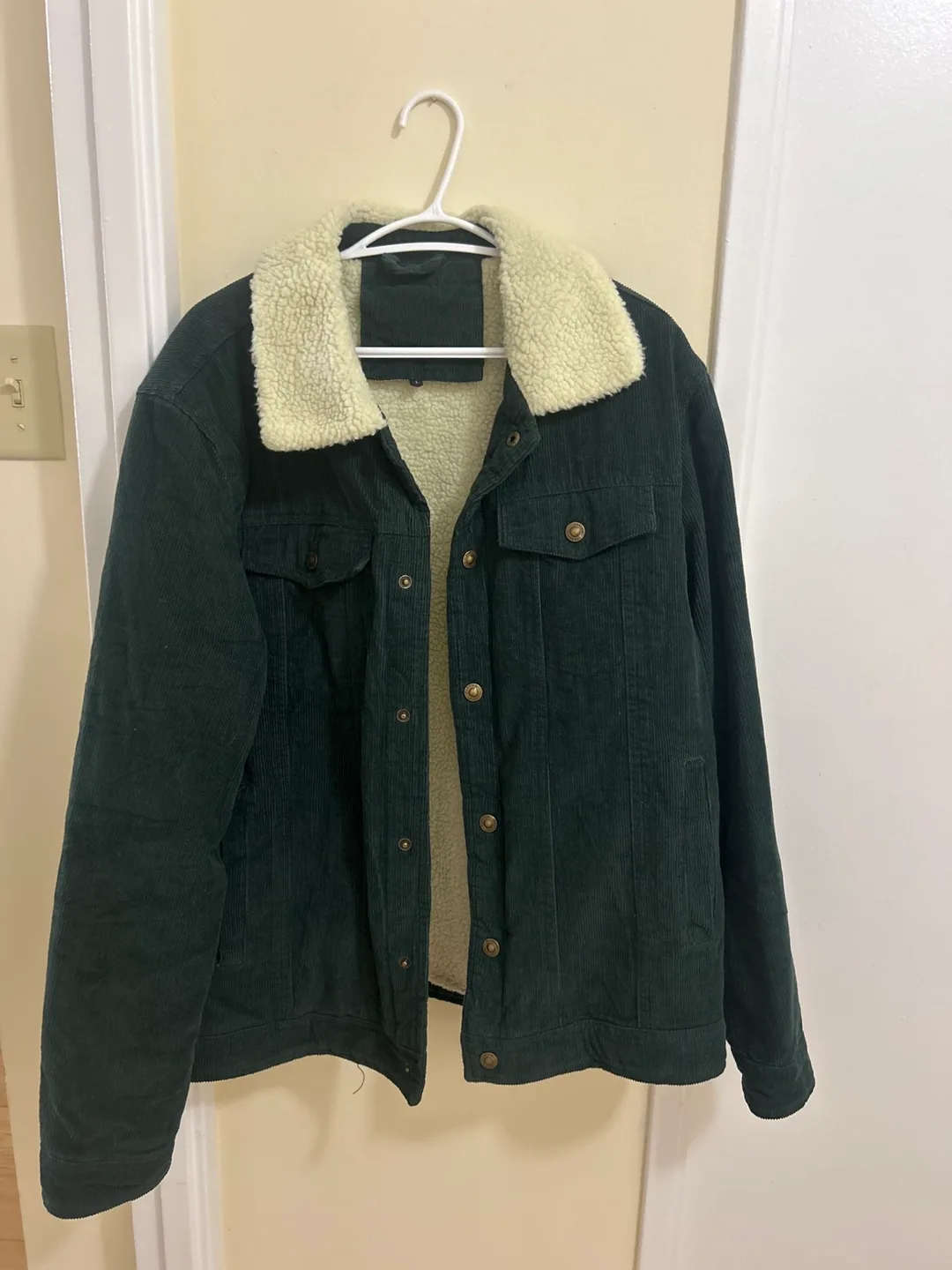 Corduroy Green Jacket - Size L thumbnail