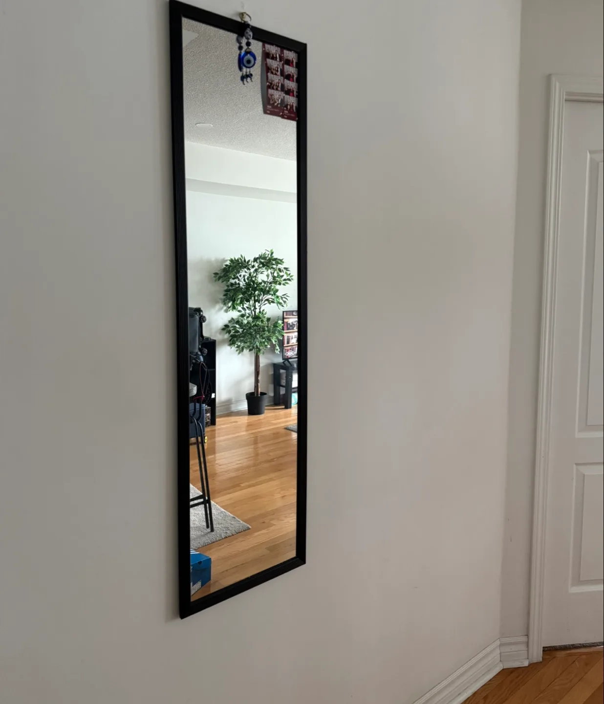 Black Framed Wall Mirror (set of 3) thumbnail