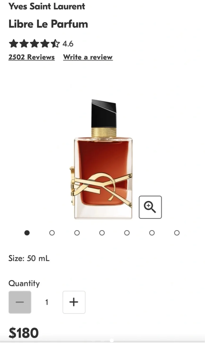 Yves Saint Laurent Libre Le Parfum 50ml image indicator(3)