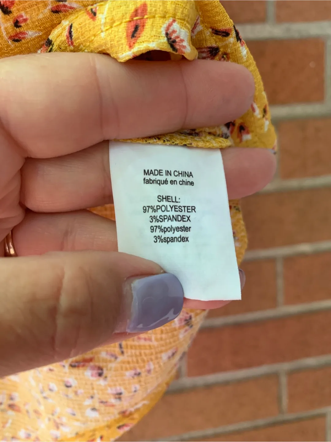 Melloday Yellow Floral Sleeveless Blouse image indicator(7)