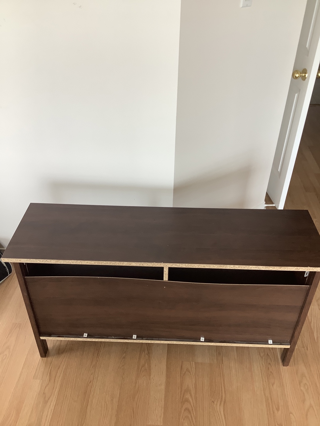 Dark Brown wooden TV Stand - photo 4