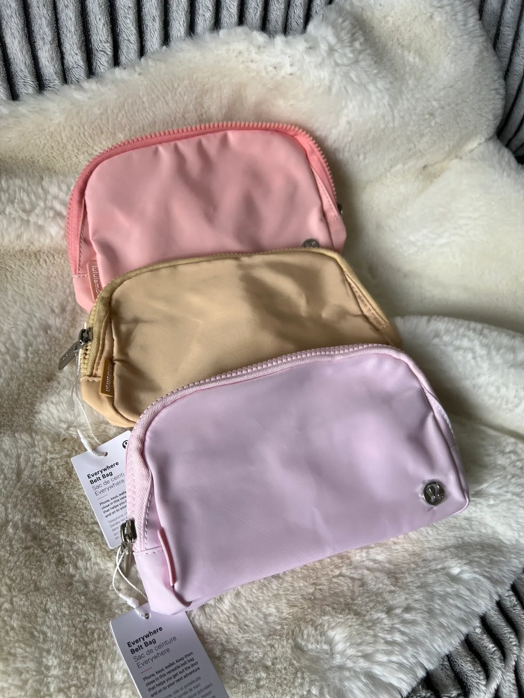 Lululemon Everywhere Belt Bag - Pink, Beige, Lilac thumbnail