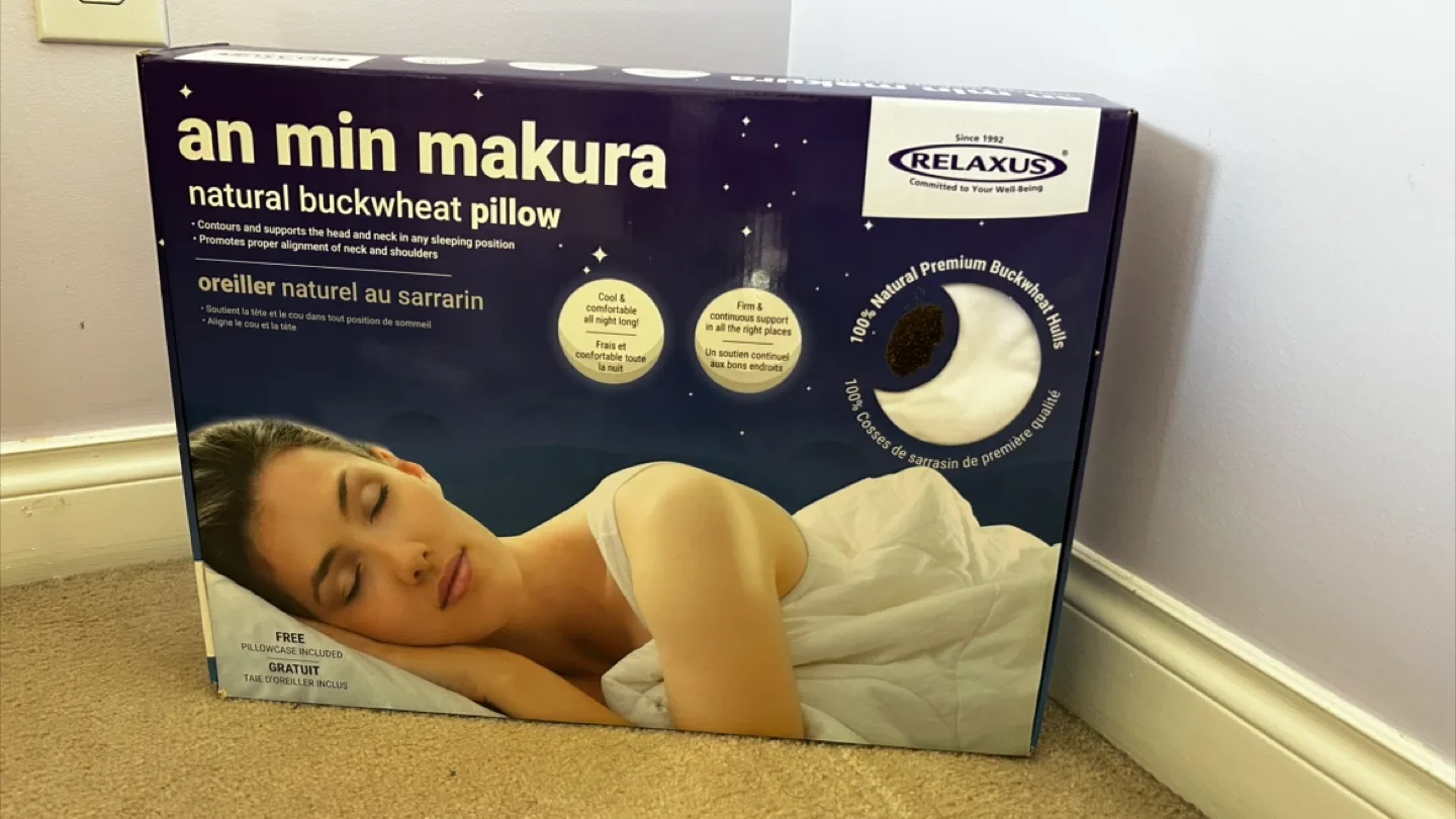 an min makura Natural Buckwheat Pillow thumbnail