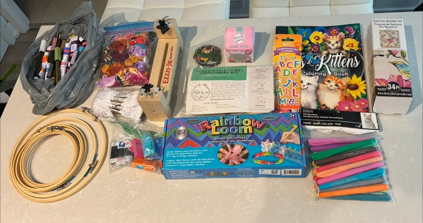 FREE art and craft supplies thumbnail