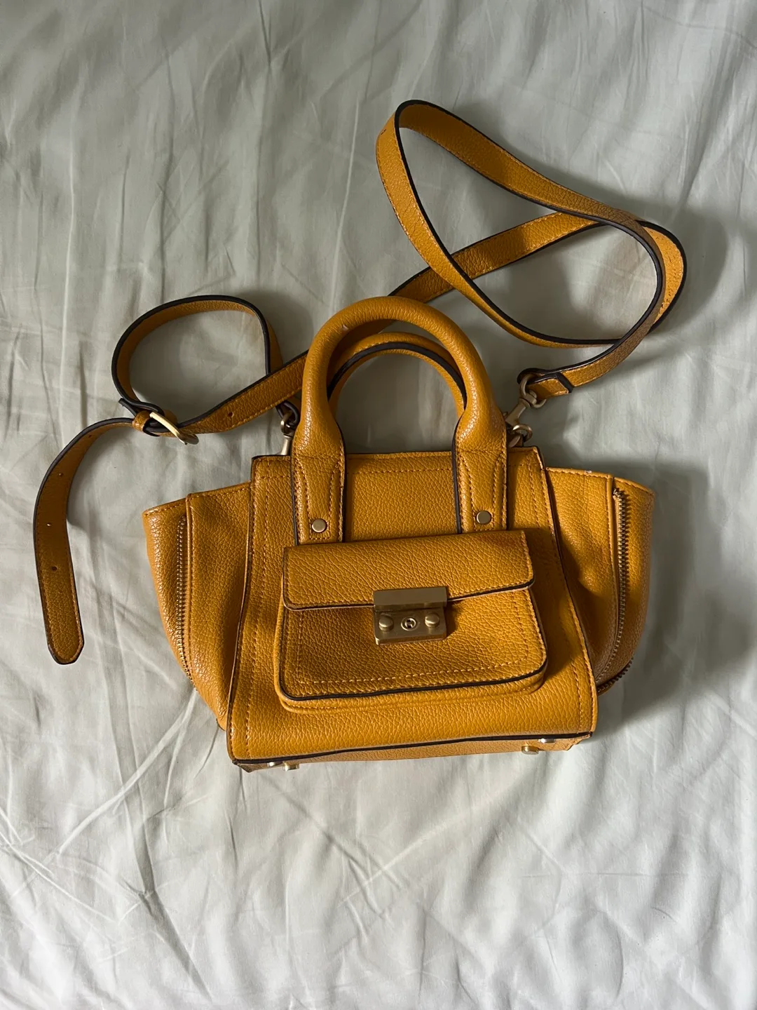 Phillip Lim Mustard Yellow Mini Bag thumbnail