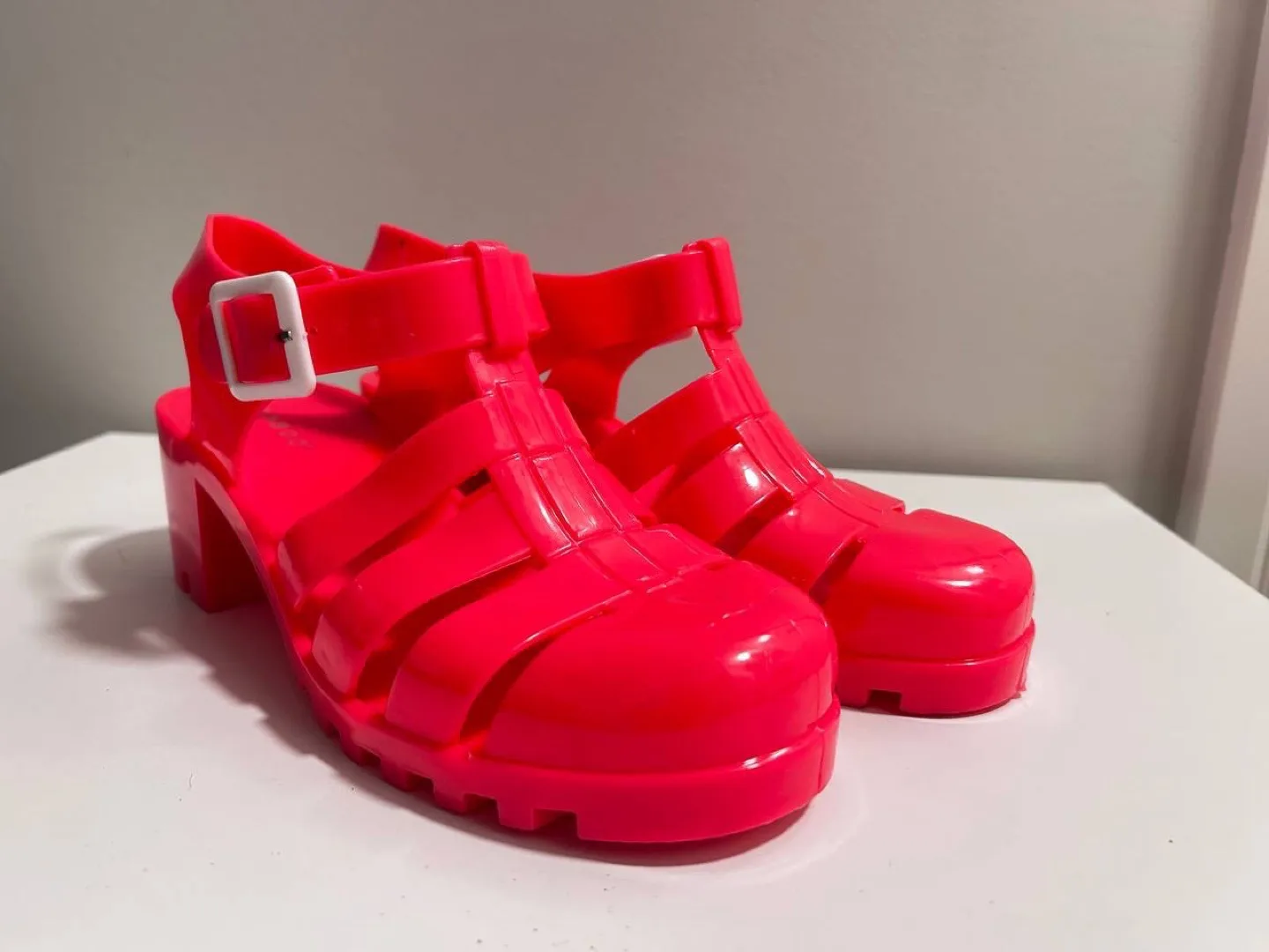 LOW HEEL JELLY SANDAL size 39 thumbnail