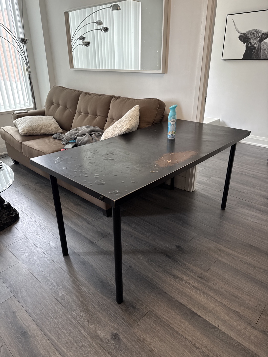 Black Dining Table