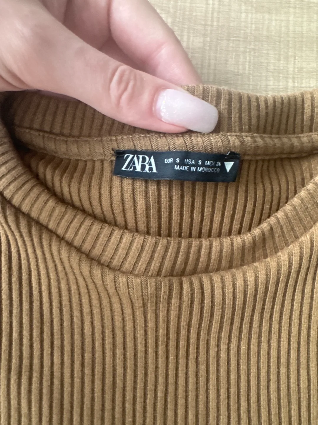 Zara White Denim Mini Skirt + Top Zara image indicator(5)