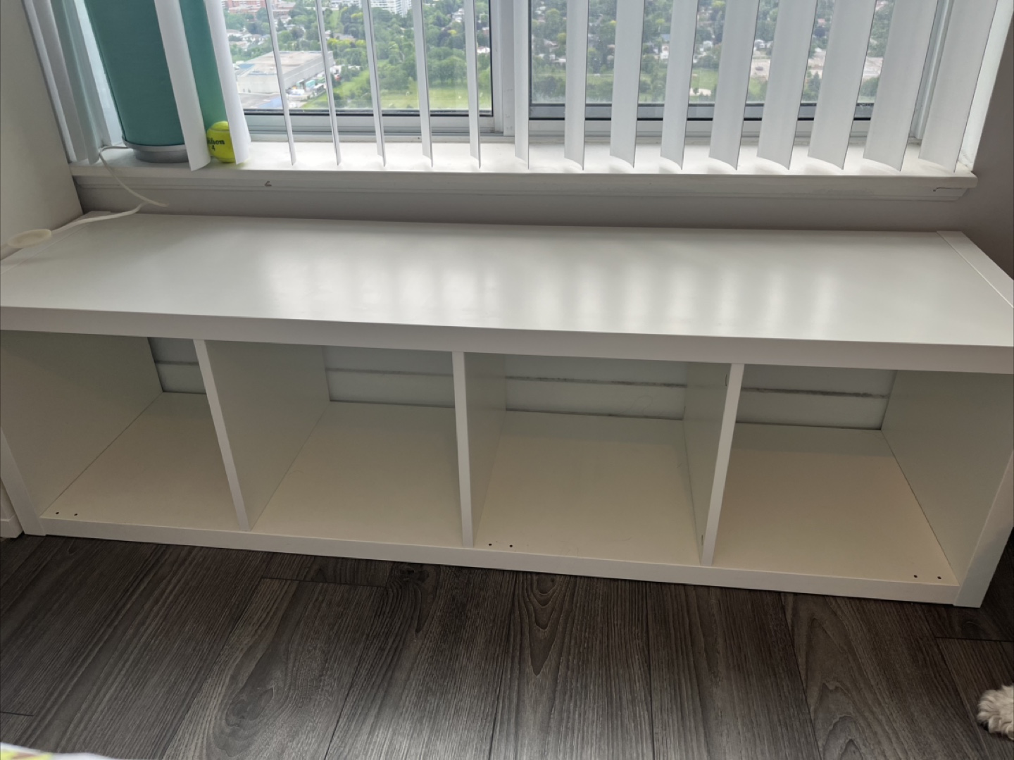 IKEA Kallax White Storage Bench