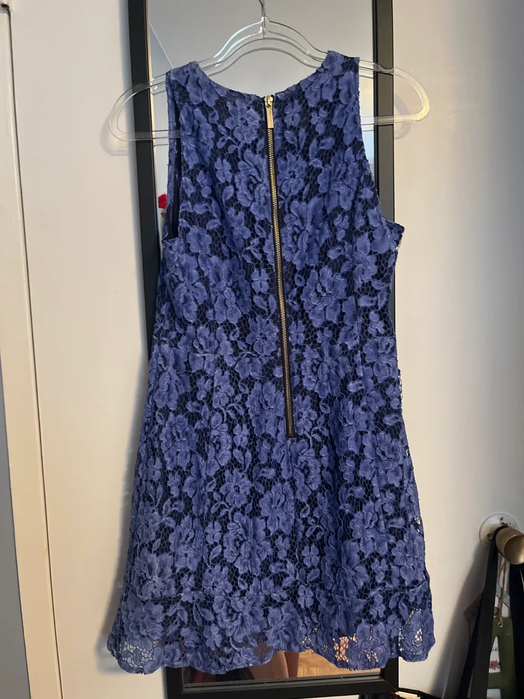 Michael Kors Blue Lace Dress - Size 4 image indicator(3)