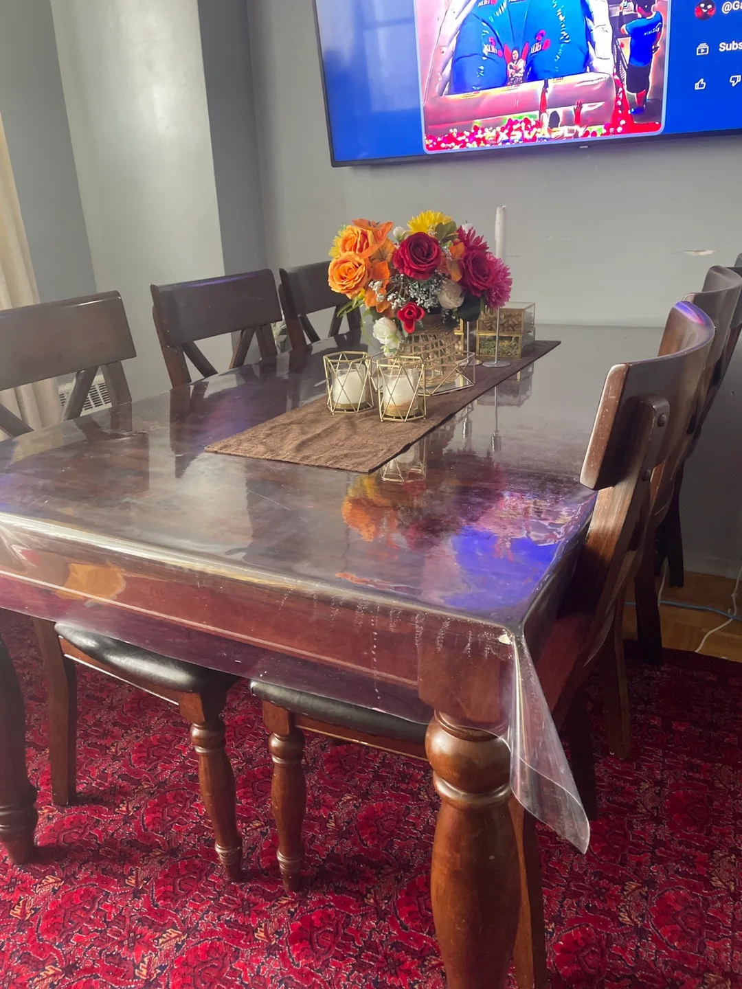 Dining Table with 6 Chairs image indicator(2)