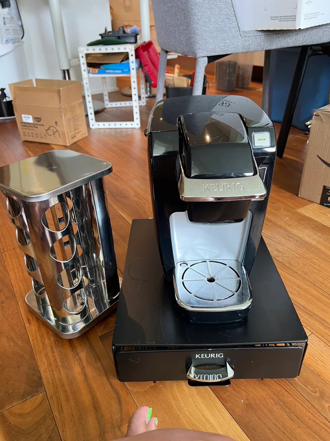 Keurig Coffee Maker with K-Cup Carousel and Drawer thumbnail