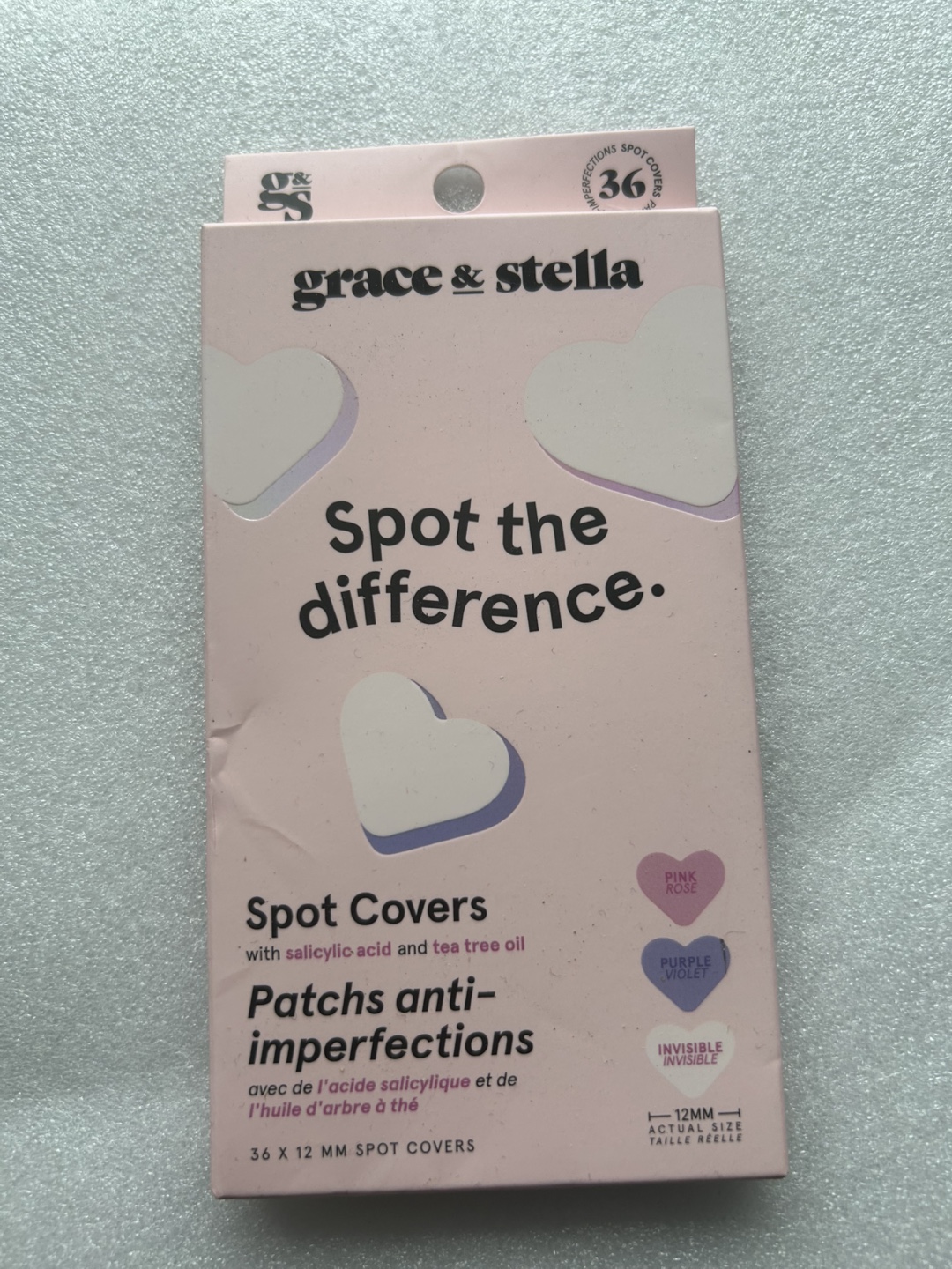 NEW Grace & Stella Skin Rescue Covers Hydrocolloid Heart, 36ct