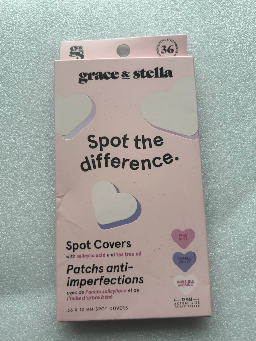 NEW Grace & Stella Skin Rescue Covers Hydrocolloid Heart, 36ct thumbnail
