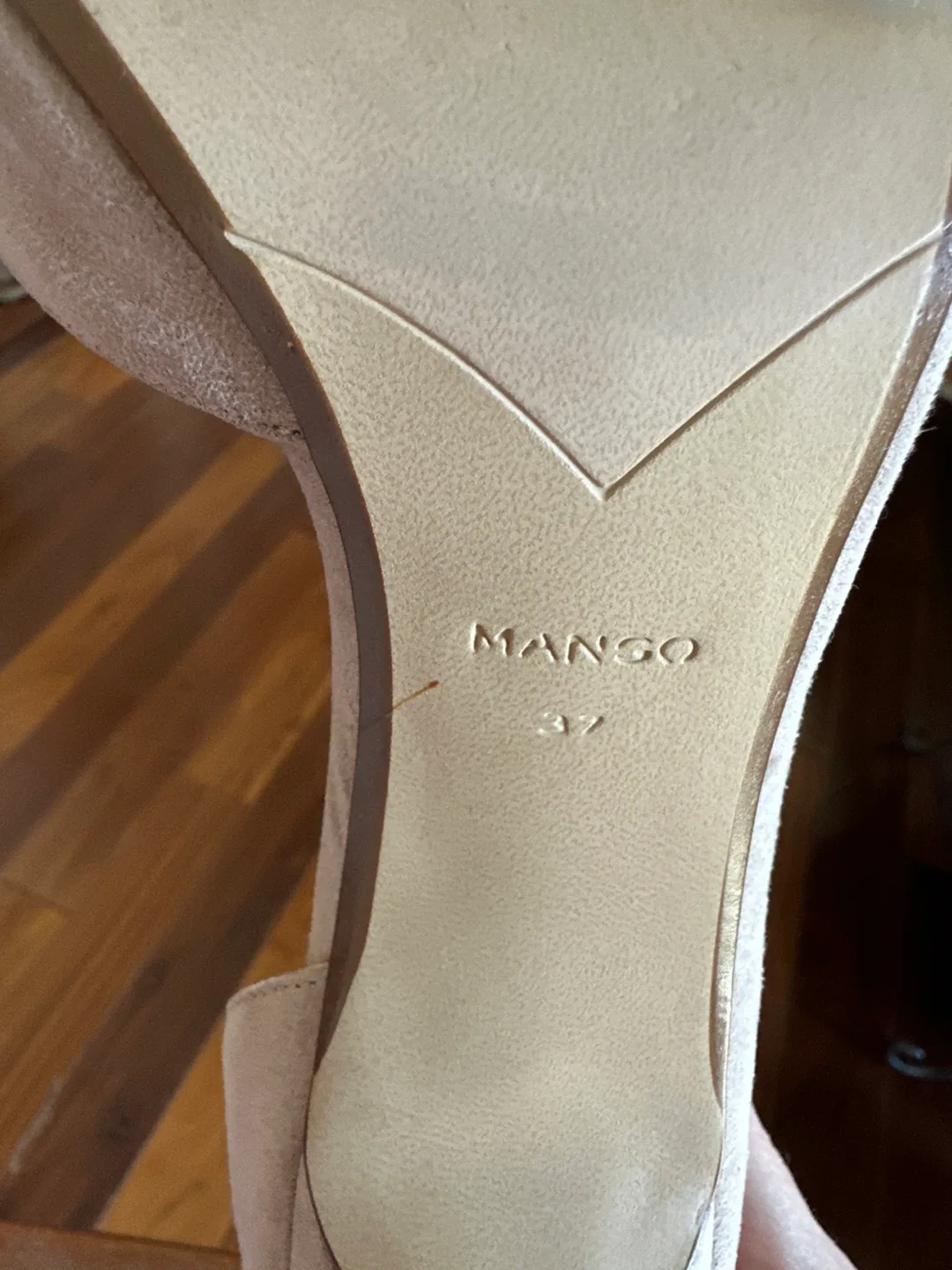 Mango Beige Heels - Size 37 image indicator(4)