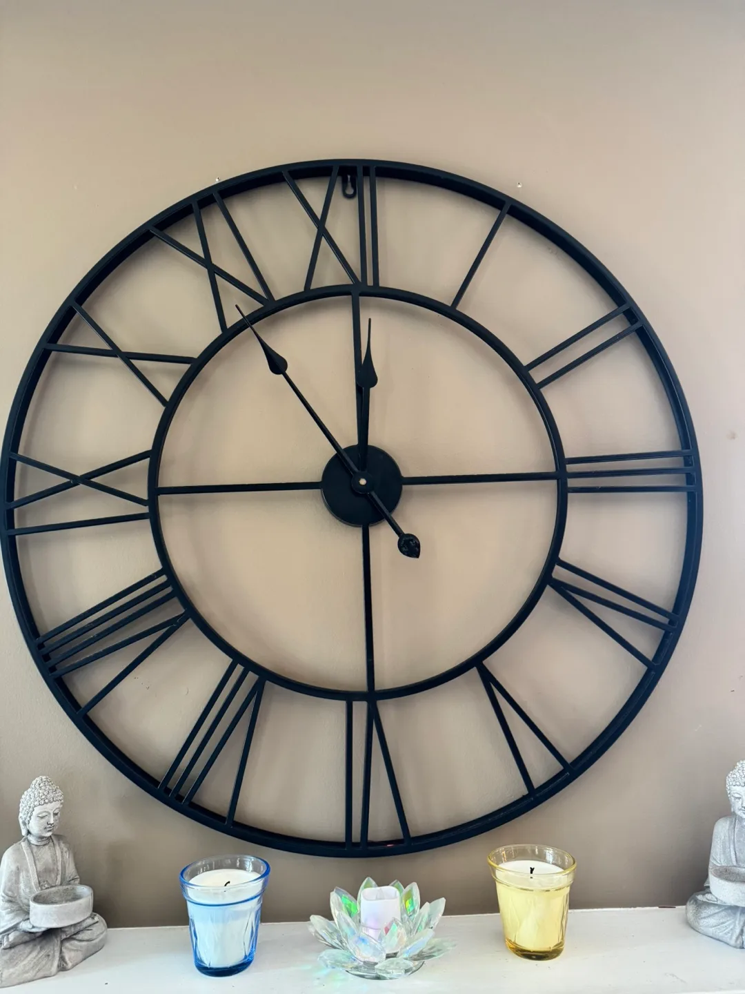 Large Roman Numeral Wall Clock thumbnail