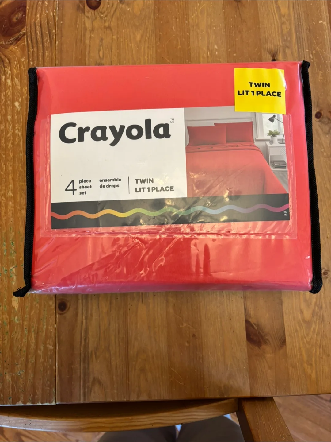 Crayola Twin 4-Piece Sheet Set - New thumbnail