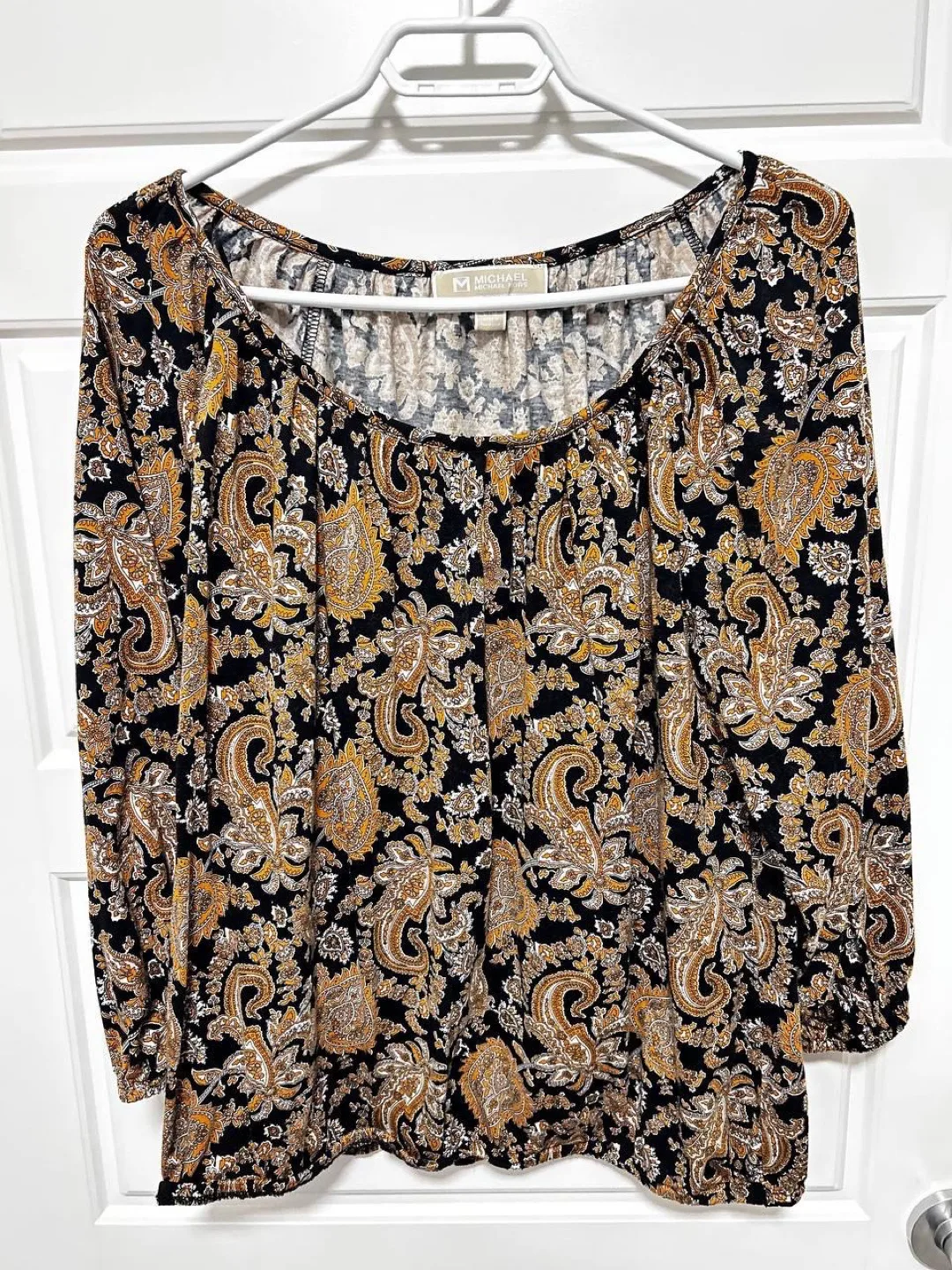 Michael Kors Paisley Print Blouse - L thumbnail