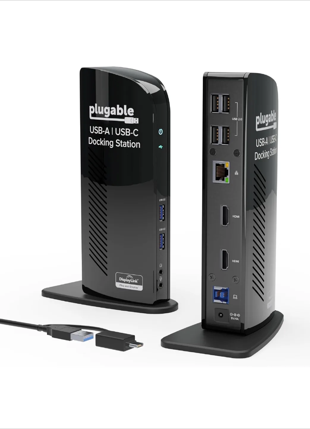 Plugable 12-in-1 Dual Display Docking Station thumbnail