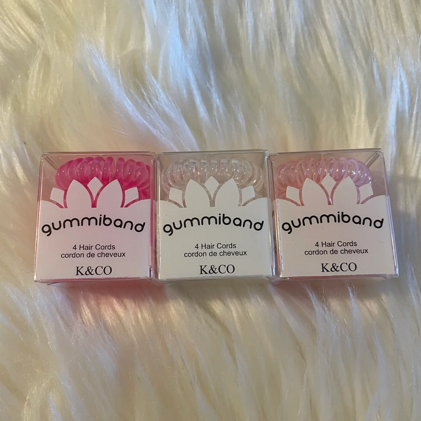 Gummiband Hair Cords - Set of 3 New thumbnail