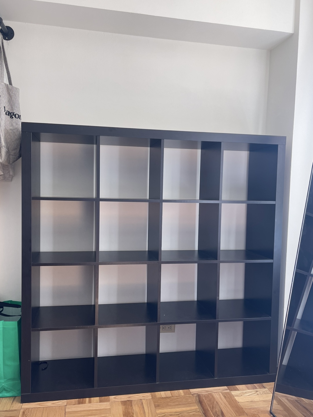 IKEA Kallax Shelf Unit - Black-Brown