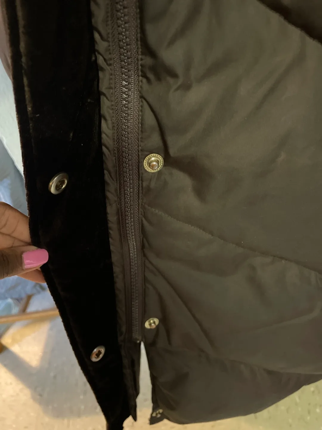 Miss Sixty M60 Brown Puffer Coat image indicator(4)