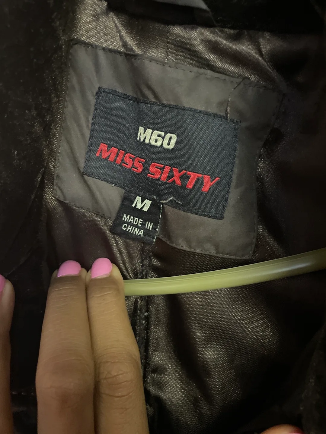 Miss Sixty M60 Brown Puffer Coat image indicator(2)