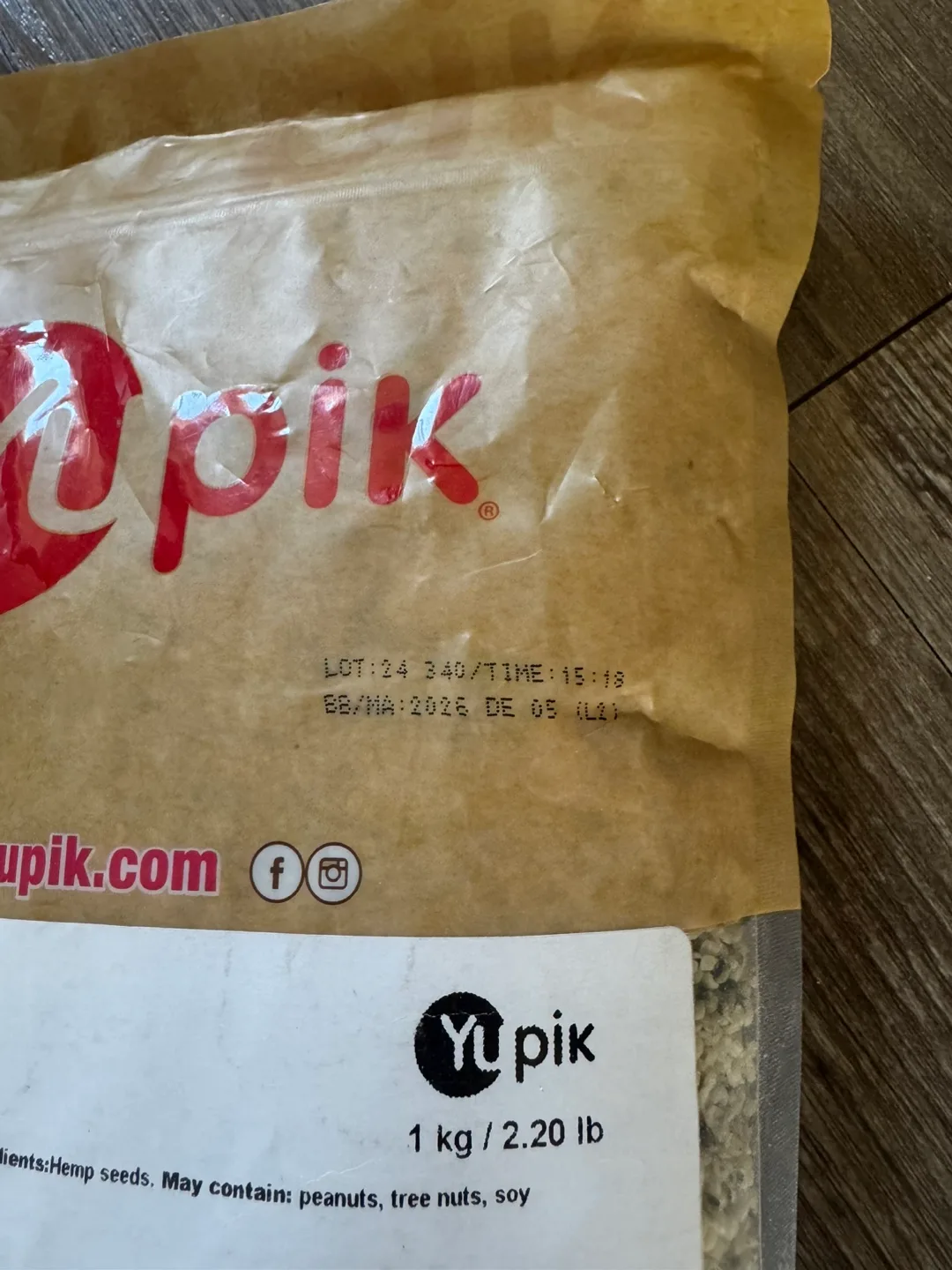 Yupik Hulled Hemp Seeds – 1 kg (2.2 lbs) thumbnail