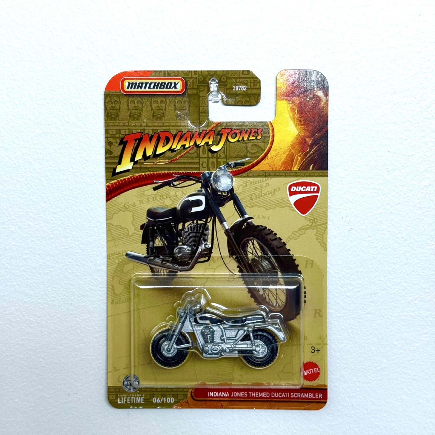 Matchbox Indiana Jones Ducati Scrambler