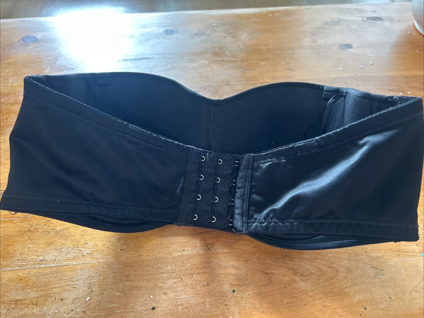 Black Strapless Bra - Size D (34/75) image indicator(2)