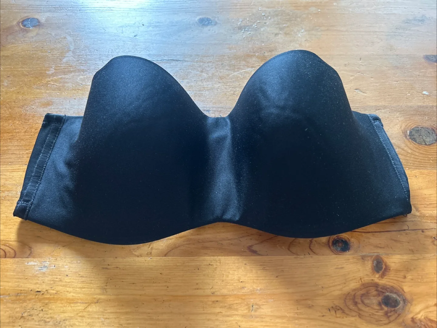 Black Strapless Bra - Size D (34/75) thumbnail