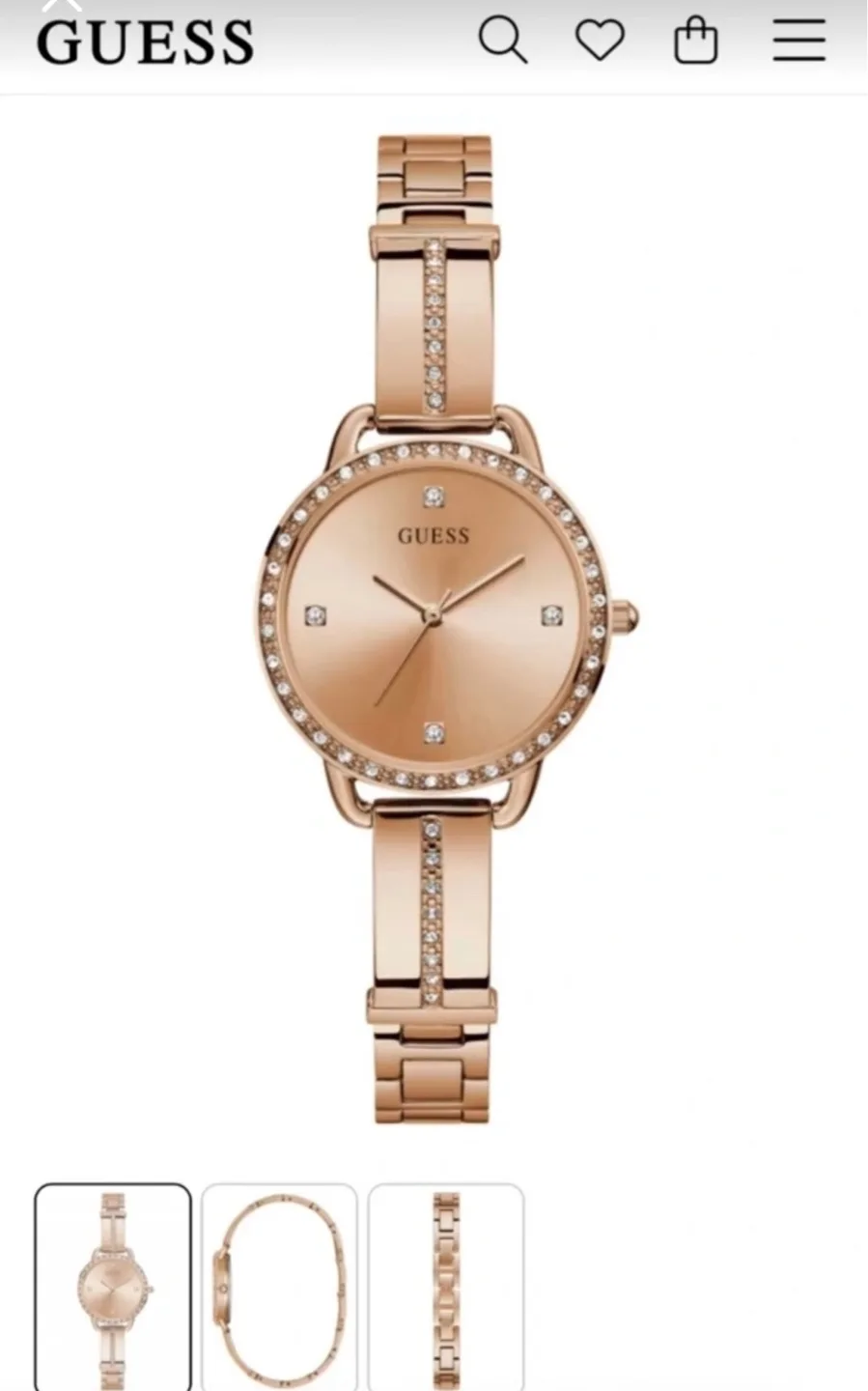 Guess Rose Gold Women's Watch - New in Box! image indicator(4)