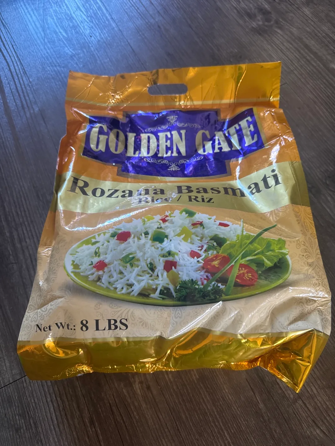 Golden Gate Rozana Basmati Rice - 8 lbs image indicator(2)