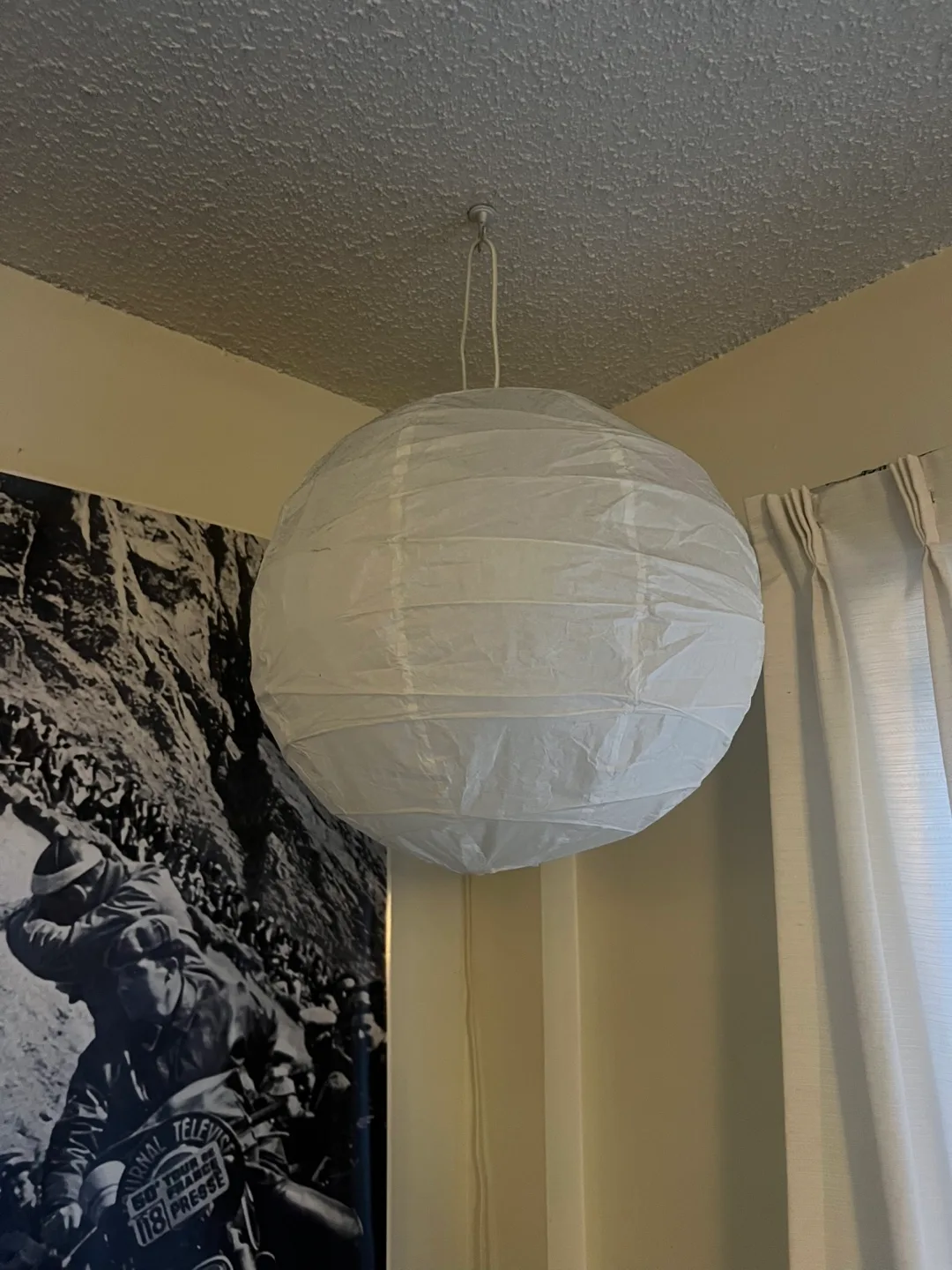 IKEA White Paper Lantern thumbnail