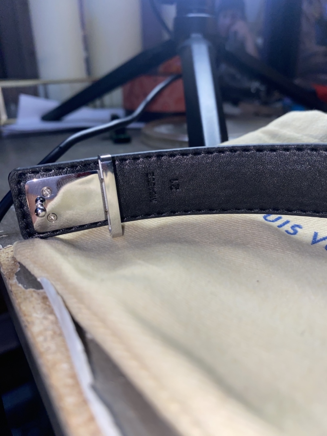 Louis Vuitton black Monogram bracelet - photo 5