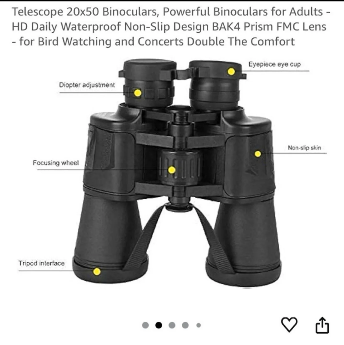 20x50 Binoculars for Bird Watching thumbnail