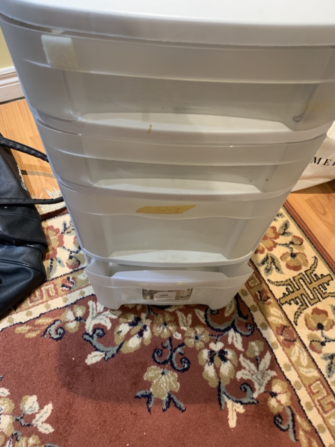 Sterilite 4-Drawer White Storage Tower - photo 3